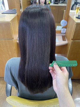 サロンドモリ ＊柔らかいラベンダーブラウンカラー＊