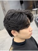 フェザーパーマシャドウパーマニュアンスパーマカルマパーマ原宿