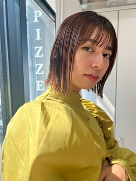 モト 船橋(moto) 韓国ヘア/タッセルボブ/ダブルカラー/船橋/京成船橋