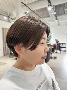 ワン 札幌(One) 【髪質改善カラー×ショート】札幌駅美容室one美髪髪質改善