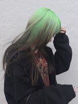 アルレン(Allen)&nbsp;ルーツカラー/エメラルドグリーン「宇都宮/ブリーチ」