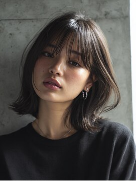 サロンドアイ(salon de i) ラフ質感ボブ