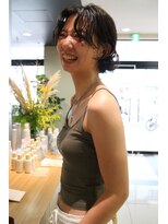 ボタニカ(Botanica)&nbsp;【MIKU】ショートスタイルにニュアンスパーマをプラスして