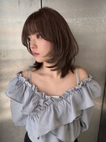 リリー(Lilley) 【稲永麻衣】ミディアムレイヤー+ボブレイヤー+顔周り+韓国ヘア