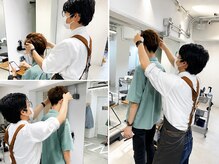 【Johnny Menのこだわり】共にヘアスタイルを作っていける。メンズカットも全身コーディネイトに似合わせ