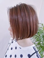 アナザヘアー なんば 高島屋前店(ANAZA hair)&nbsp;前下がりボブ＆ツヤ系ショート