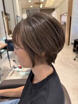 ユニックス アリオ亀有店(UNIX)&nbsp;【美シルエット◎】前下がりショートボブ