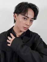 ガウディ 西宮北口店(Gaudi)&nbsp;メンズカット×フェザーパーマ×センターパート