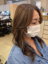 ブルースカイ 二俣川ドンキホーテ店(Blue-Sky)&nbsp;大人ナチュラルベージュカラー×ハイライト
