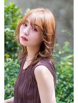 ケイト(kate) 【kate】大宮☆ ミルクティーベージュ×ゆるふわミディ