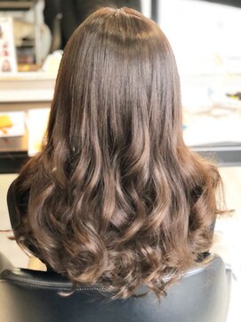 ヴァンクラウド 奈良店(VENT-CLOUD) 大人可愛い透明感モカべージュラフウェーブ６Dエクステ