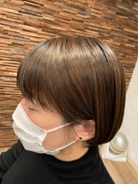 フラココ 神楽坂(hurakoko kagurazaka) 【廣田真弓】デザインカラーミニボブスタイル♪