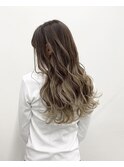 グラデーションミルクティー