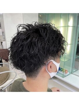 ミューズ 新小岩店(HAIR&NAIL MUSE) ツイストスパイラルパーマ　ツーブロックショート