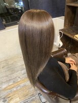 エミュー(emue) 艶感♪髪質改善カラー大人可愛いグレージュ20代30代40代