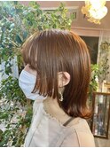 【#遊びのある髪型】ぱつりボブ。【藤沢駅/藤沢 】