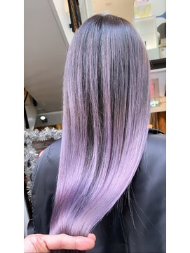 ラフ 難波店(LAFF) #黒髪#ボブルフ#ネビージュ#小顔#ワンレン