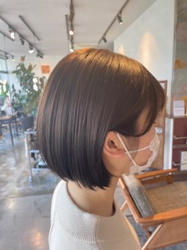 ディードア ヘア ヴィジョン(Ddoor hair vision) 艶ナチュラルストレートボブ