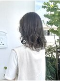ハイライト込み☆ミルクティーアッシュ
