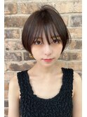 10代20代30代40代 大人可愛いひし形ショートボブ 藤沢