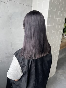 ティティ(TiTi) 一度のブリーチで叶う！ラベンダーグレージュ[TiTi_栗林れい]