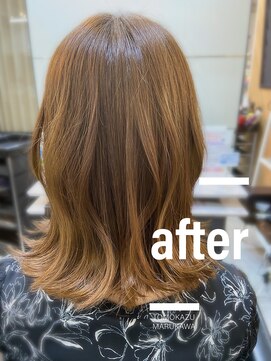 アキコ(AKIko) 切りっぱなしサイドレイヤー/20代/30代/40代