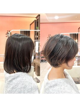プログレス 国分寺店(PROGRESS) 【松田】大人美人ショートボブ☆ビフォー・アフター