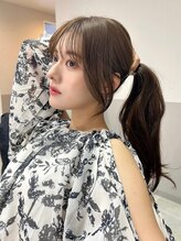 トッカ ヘアアンドトリートメント バイ リウム(tocca hair&treatment by Rium) 《韓国ヘア》結んでも可愛い＊韓国風顔周り