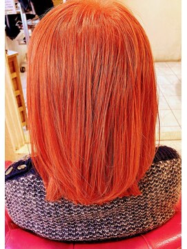 マイノリティー(Minority Produced By TOPHAIR) 【脱白髪染め 】　白髪ぼかしブリーチ　オレンジ