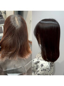 ルミス 銀座(Lumis) ストレートスタイル/艶髪/髪質改善/縮毛矯正/20代30代40代50代