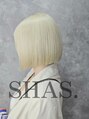 シャス(SHAS.) 拘りのブリーチ剤×髪質改善トリートメントの艶をお試し下さい♪