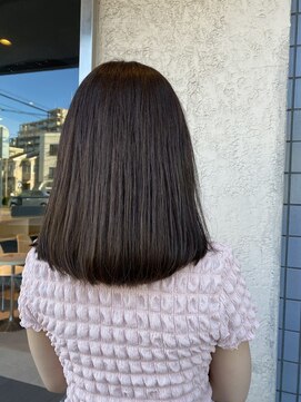 フロア(FLOOR) 秋ショコラブラウン/ロブ/サイドバング