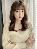 フォルテ ティアラ 横浜店(FORTE TIARA)&nbsp;透明感マロンベージュ/ブリーチなしWカラー/髪質改善カラー