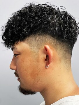 メッツ 原宿(METS) カット×パーマ×[原宿/MEN'S/学割U24/メンズパーマ]