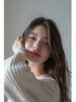 ラナ 新宿(lana)&nbsp;ロングレイヤー/韓国ヘア/顔まわり【lana hair/新宿】