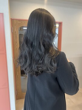 カルパ(calpa) グレージュ×艶髪カラー