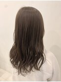 赤み抑えて憧れの髪色に☆こなれ感upのグレージュカラー