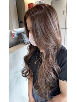 エイト 沖縄豊崎店(EIGHT toyosaki) 【EIGHT 豊崎】お客様スタイル_グレージュハイライト