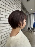 20代30代40代大人ショート軽め質感ブラウンベージュ♪