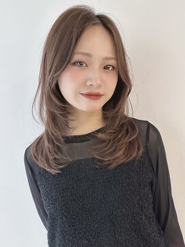 リリット(ReLit) ハイライトレイヤーカットマロンベージュ20代30代40代50代