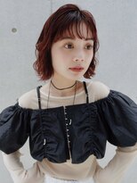 トリコ ショップアンドヘアサロン(tricot shop hair salon)&nbsp;おしゃれ大人bob／暖色カラー／コテ巻き