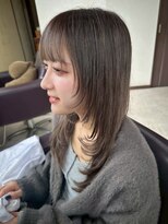 バルス(BLS)&nbsp;ロングレイヤー/外国人風/シルバーグレー/グレージュ