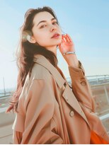 ラベストクズハ(LOVEST KUZUHA)&nbsp;ロングレイヤー/レイヤーカット/韓国風ヘア/ハッシュカット