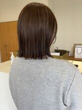 ピシェ ヘア デザイン(Piche hair design)&nbsp;ミディアム×切りっぱなし