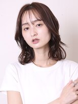 ヨファヘアー 岡本店(YOFA hair)&nbsp;似合わせカット30代40代50代小顔クラゲヘアーオリーブグレー1102