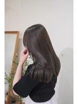 アリー 原宿 表参道(ALLY)&nbsp;ALLY濱田 髪質改善×ブリーチなしグレージュカラー