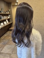 イロハ(iroh)&nbsp;イルミナカラー/ラベンダーグレージュ/ロングヘア