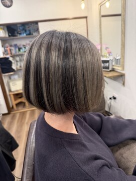 サロン モーリー(salon morley) アンブレラカラー＋ボブ