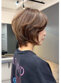 #ハイライトショート#ショートボブ#大人スタイル#長めショート