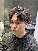 フェザー/サーフカール/センターパート/波巻きツイスパ
